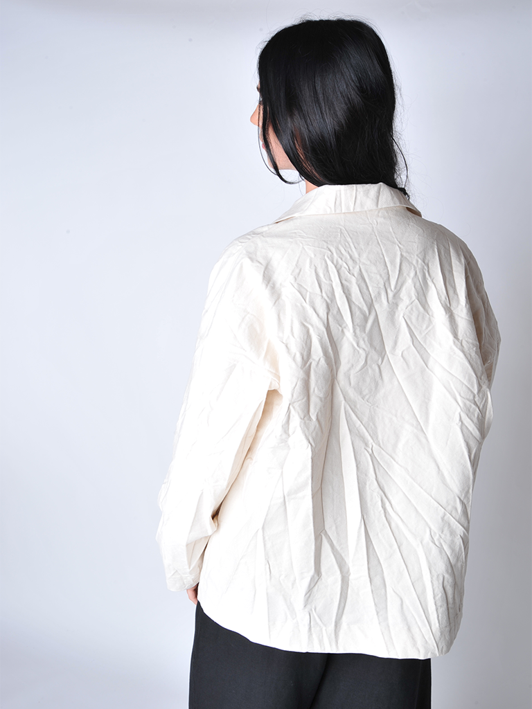 Natural Crash Overshirt Jacket - Roztayger