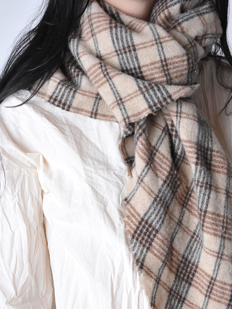 Album de Famiglia | Tartan Triangle Scarf – Roztayger