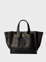 Black chariot Tote - Roztayger