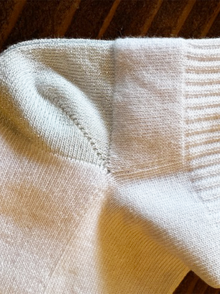 Black Stripe Zara Socks - Roztayger
