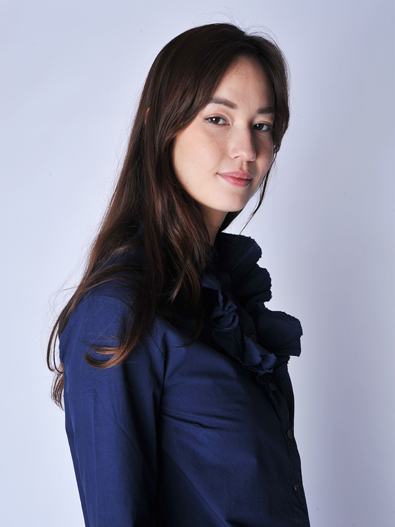 Hannoh Wessel | Ink Blue Carole Shirt – Roztayger