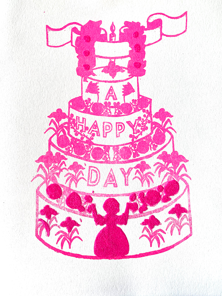 Happy Cake Card - Roztayger