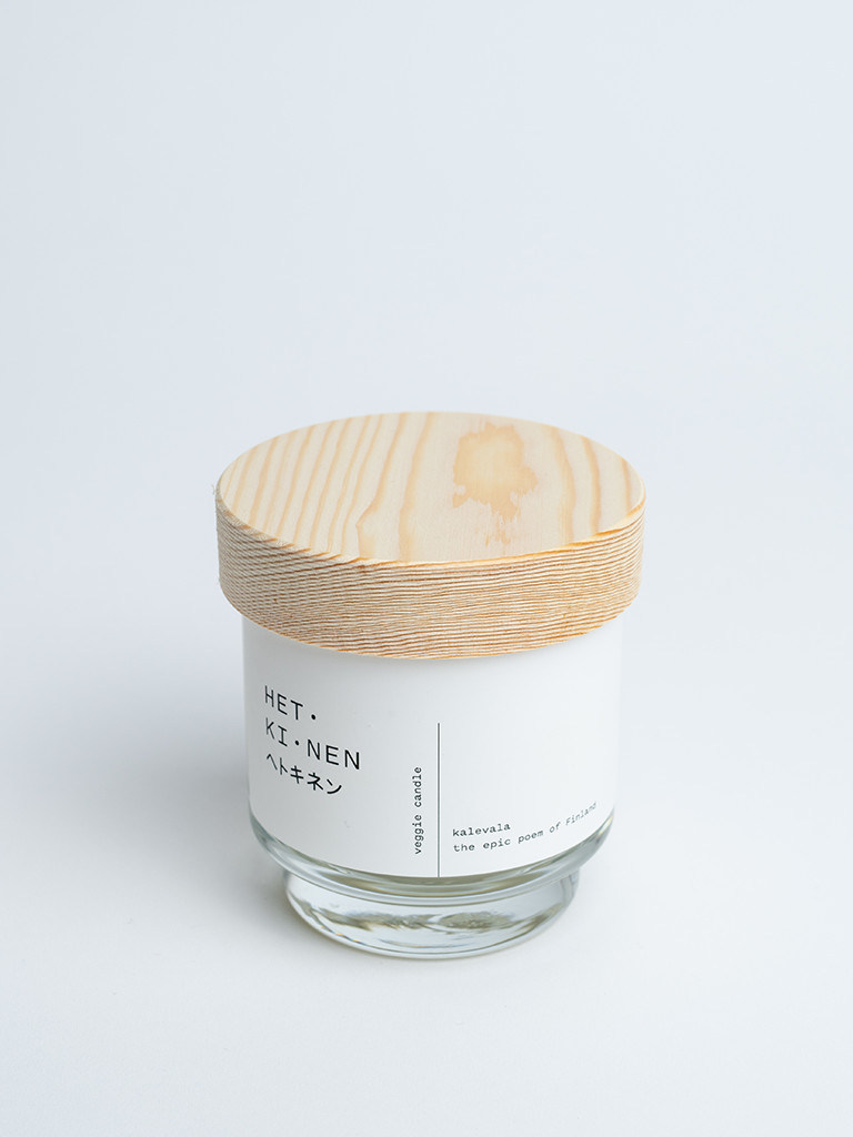 Kalevala Round Veggie Candle - Roztayger