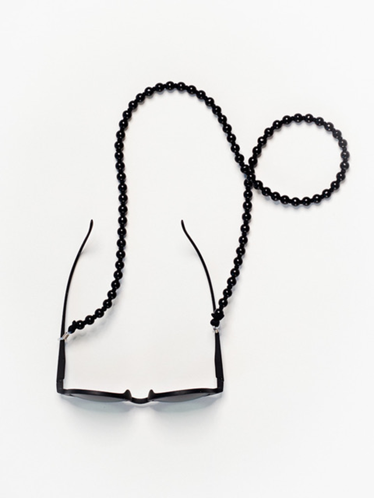 Black Eyeglass Chain - Roztayger