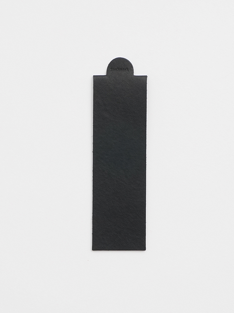 Black Leather Bookmark - Roztayger
