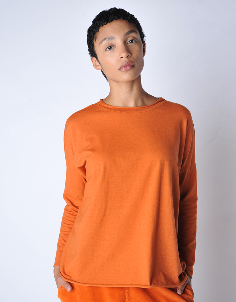 Fox Orange Maglia Jersey Top - Roztayger