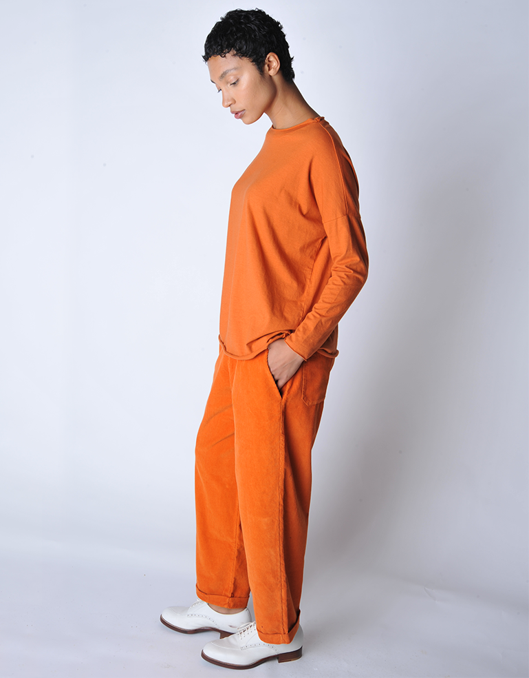 Fox Orange Maglia Jersey Top - Roztayger