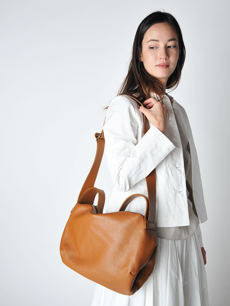 Cognac Small Ace Bag - Roztayger