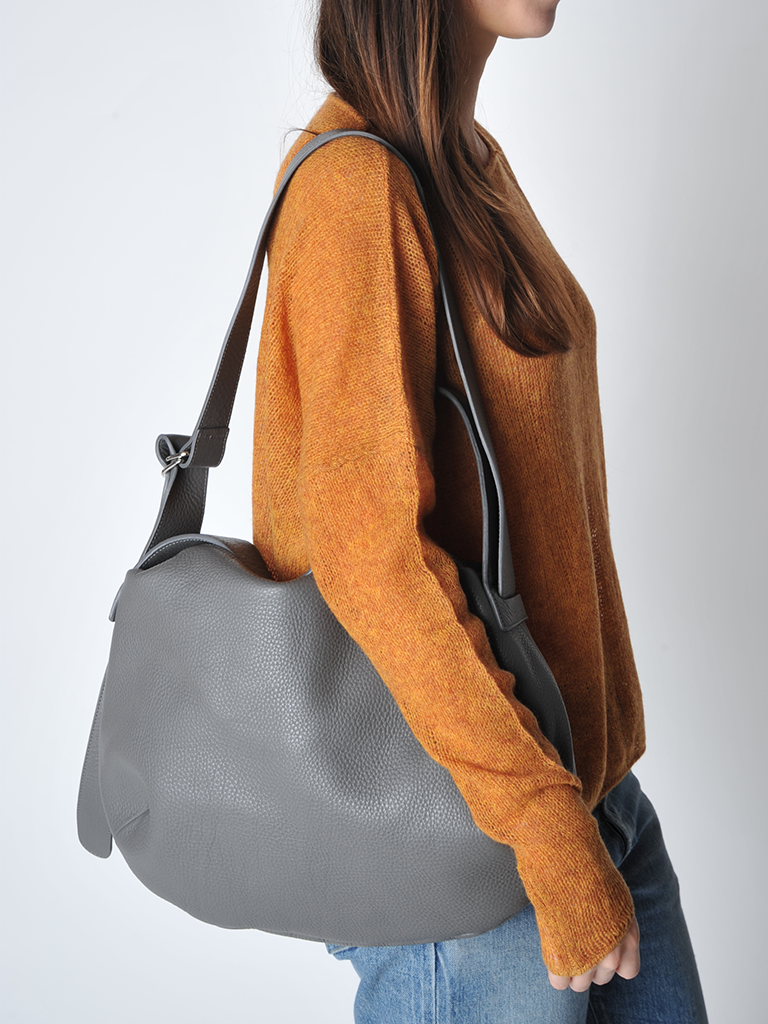 Gunmetal Small Ace Bag - Roztayger