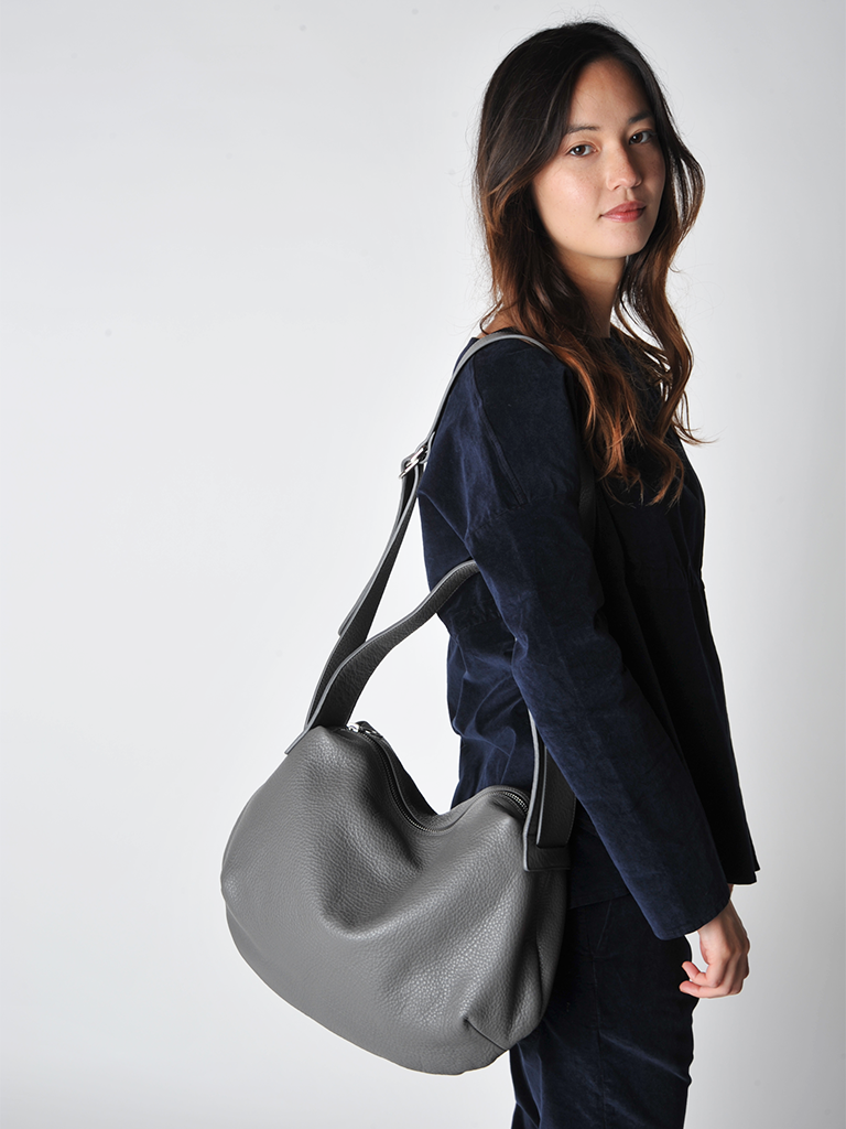 Gunmetal Small Ace Bag - Roztayger