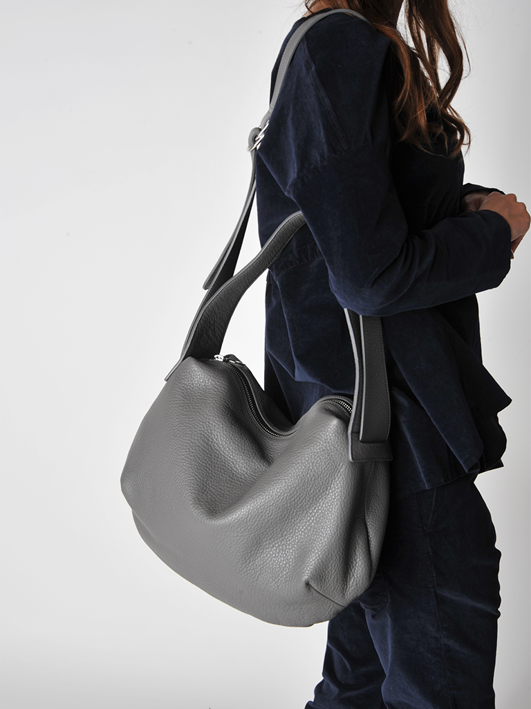 Gunmetal Small Ace Bag - Roztayger