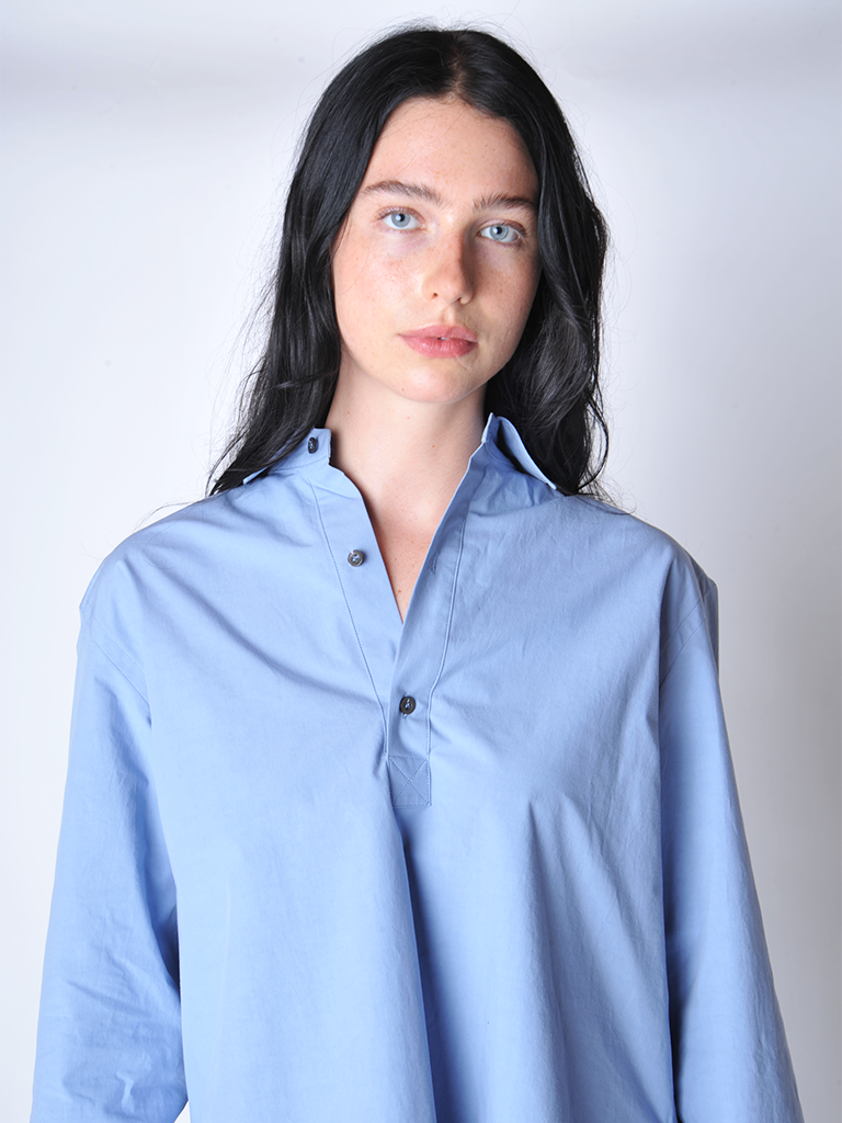 Dolphin Blue Beuys Shirt - Roztayger