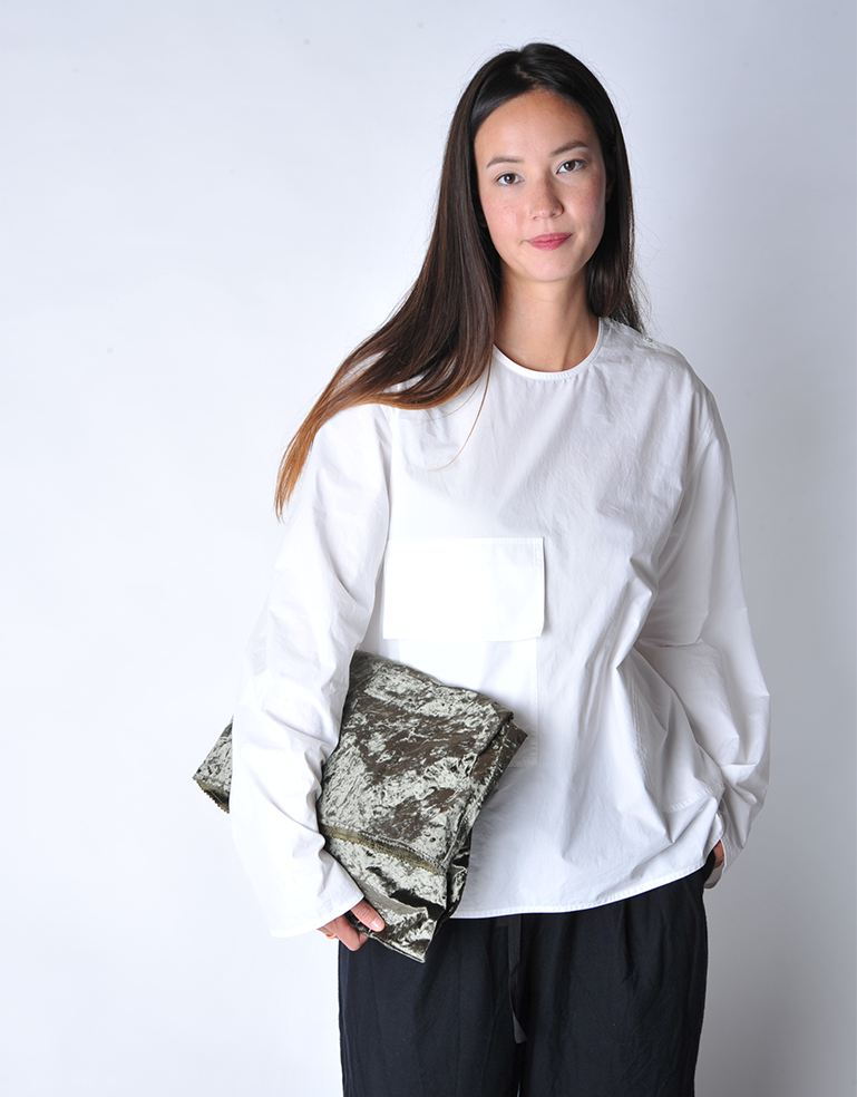 Kaki Velvet XL Lunch Bag - Roztayger