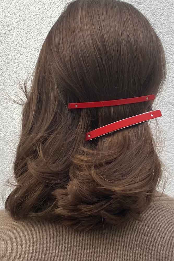 Red  XS Barrette 21 - Roztayger