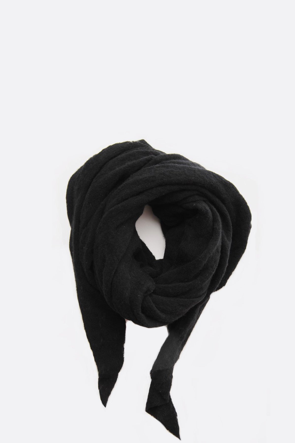 Black Diamond Shaped Cashmere Scarf - Roztayger