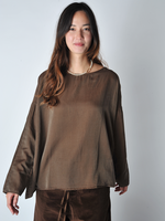 Coffee Silk T Shirt