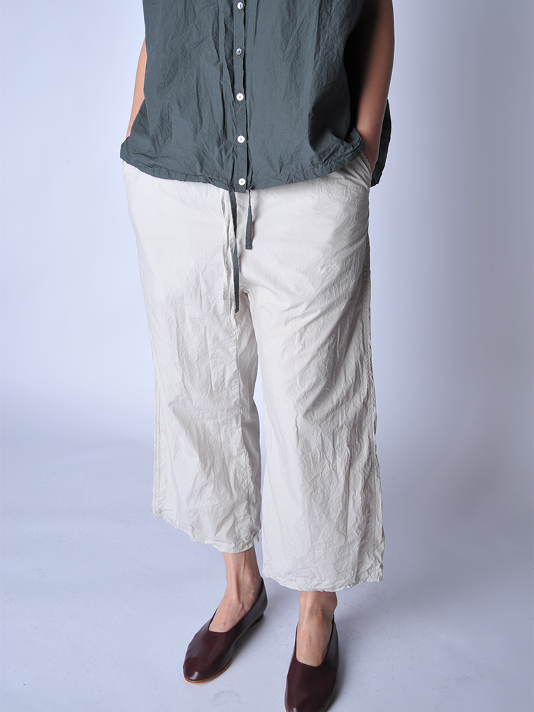 Pebble Wide and Short Trousers - Roztayger