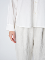 Chalk Linen Pull on Pants