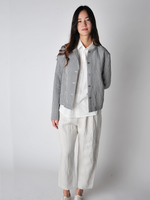 Chalk Linen Pull on Pants