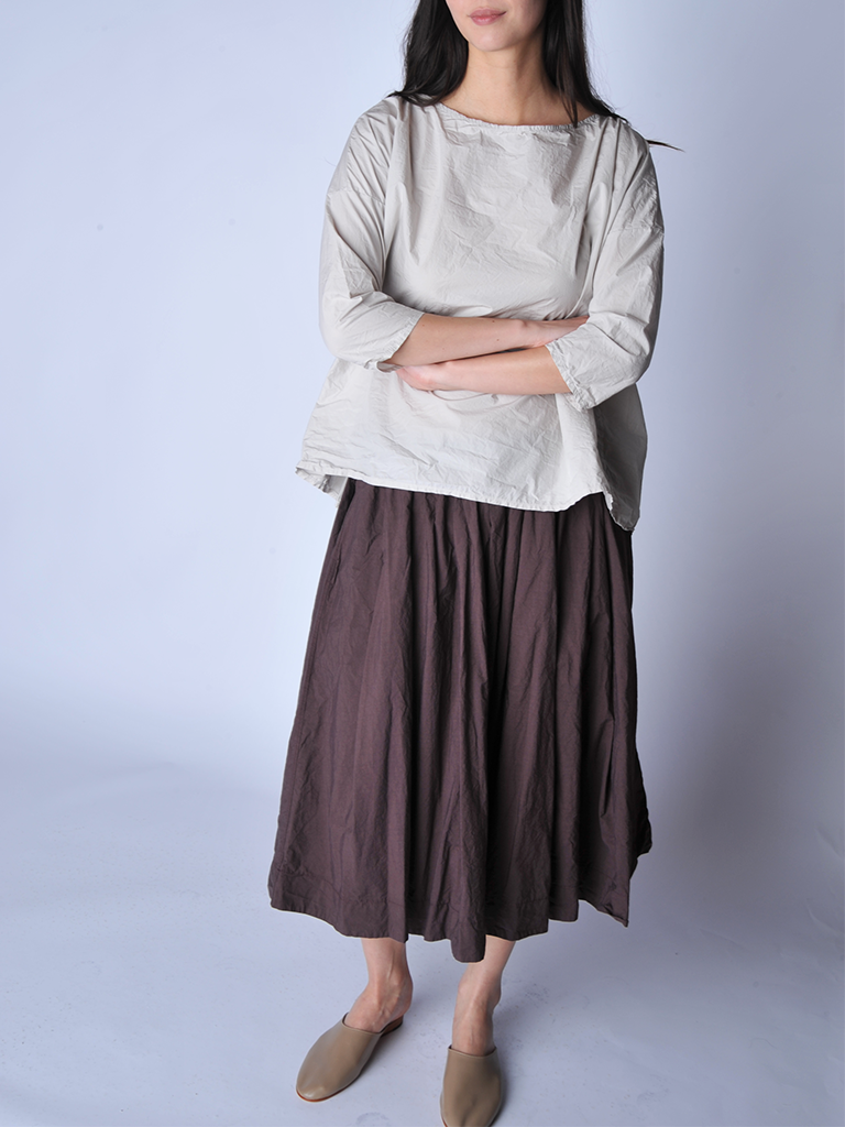 Grape Pleated Short Skirt - Roztayger