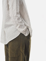 Olive Velvet Short and Wide Trousers - Roztayger