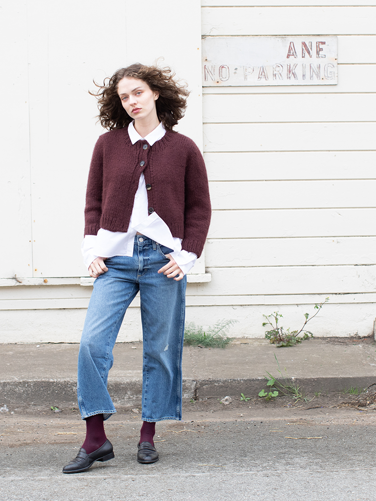 White Poplin Brit Shirt