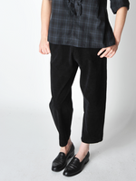 Black corduroy pull on pants