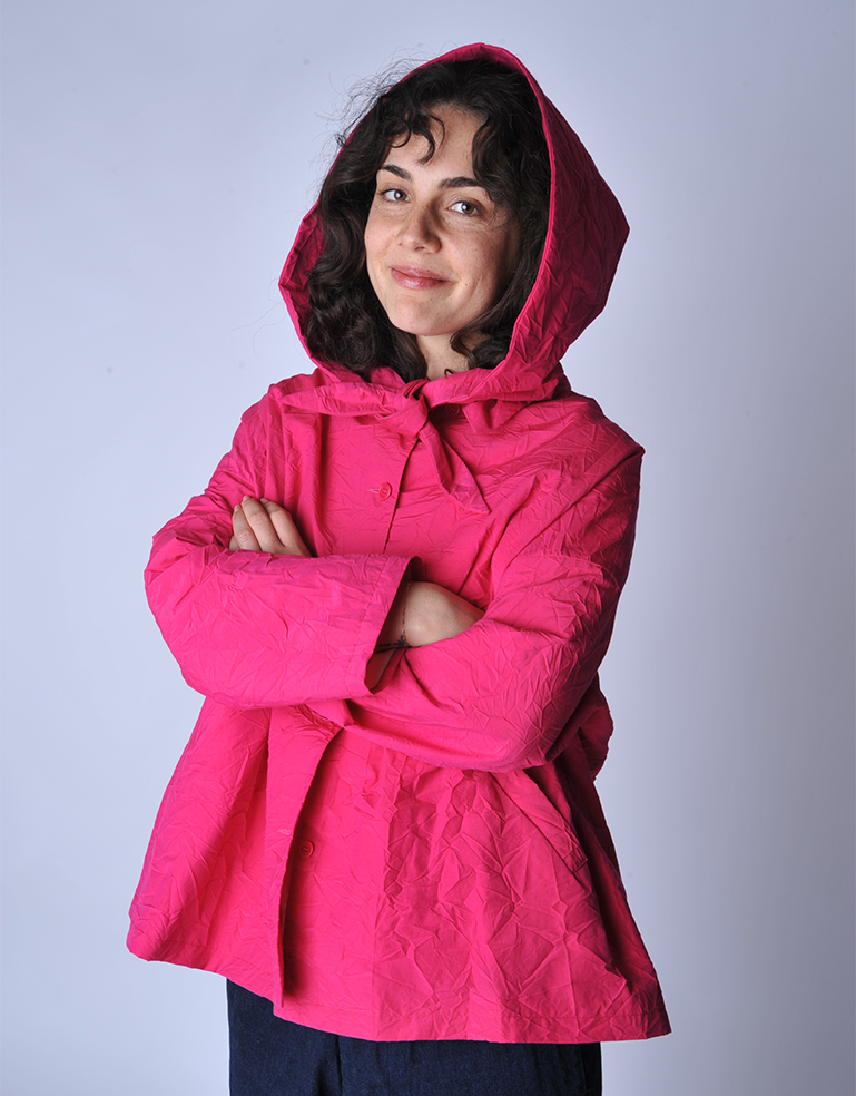 Raspberry Hooded Jacket - Roztayger