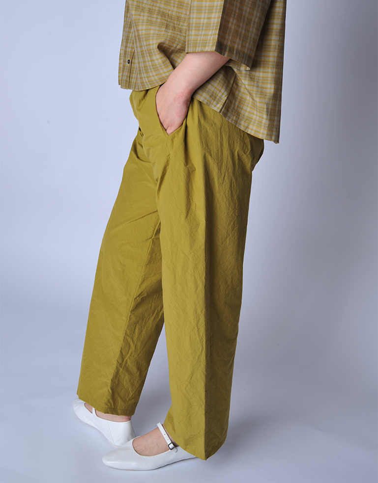Olive  Pull on Pants - Roztayger