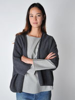 Anthracite Grey Kimono Cardigan