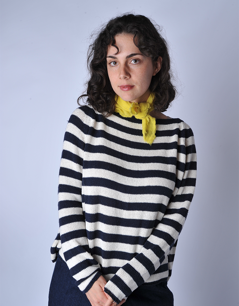 Yellow cashmere Neck Scarf - Roztayger