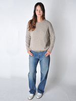 Sand Round Neck Pullover