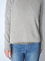 Sand Round Neck Pullover