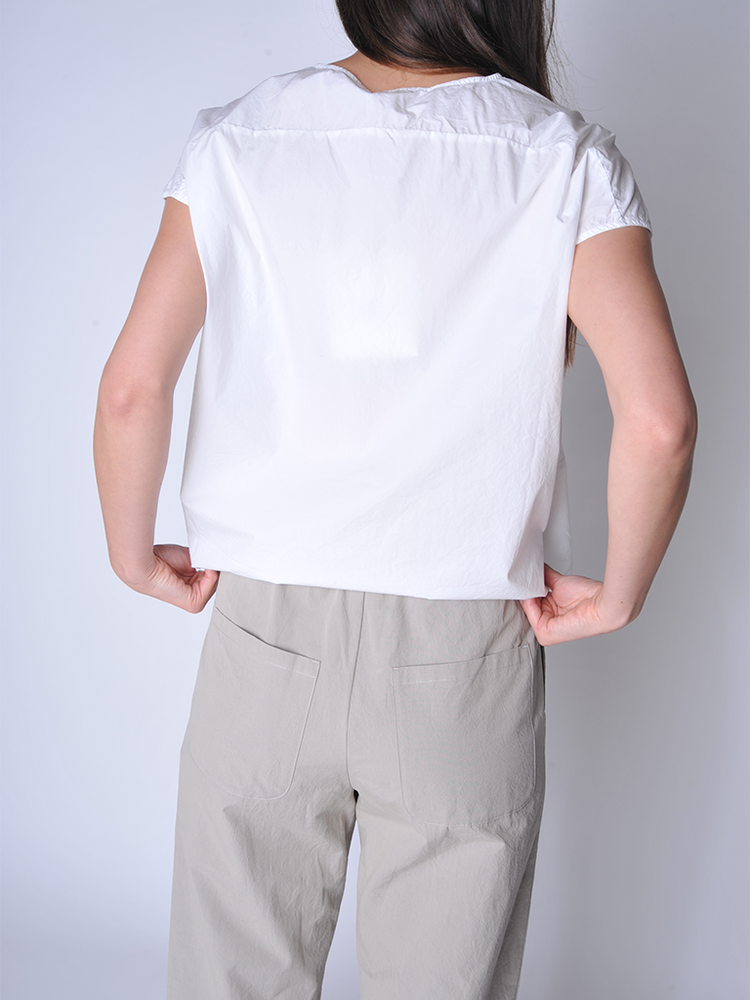 
                  
                    Milk Cotton Shirt - Roztayger
                  
                