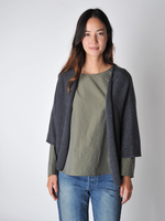 Anthracite Grey Kimono Cardigan