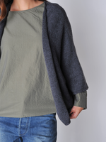 Anthracite Grey Kimono Cardigan