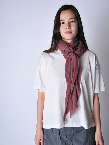 
  
	
    
	
    Purple Mauve Diamond Classic Knit Cashmere Scarf
