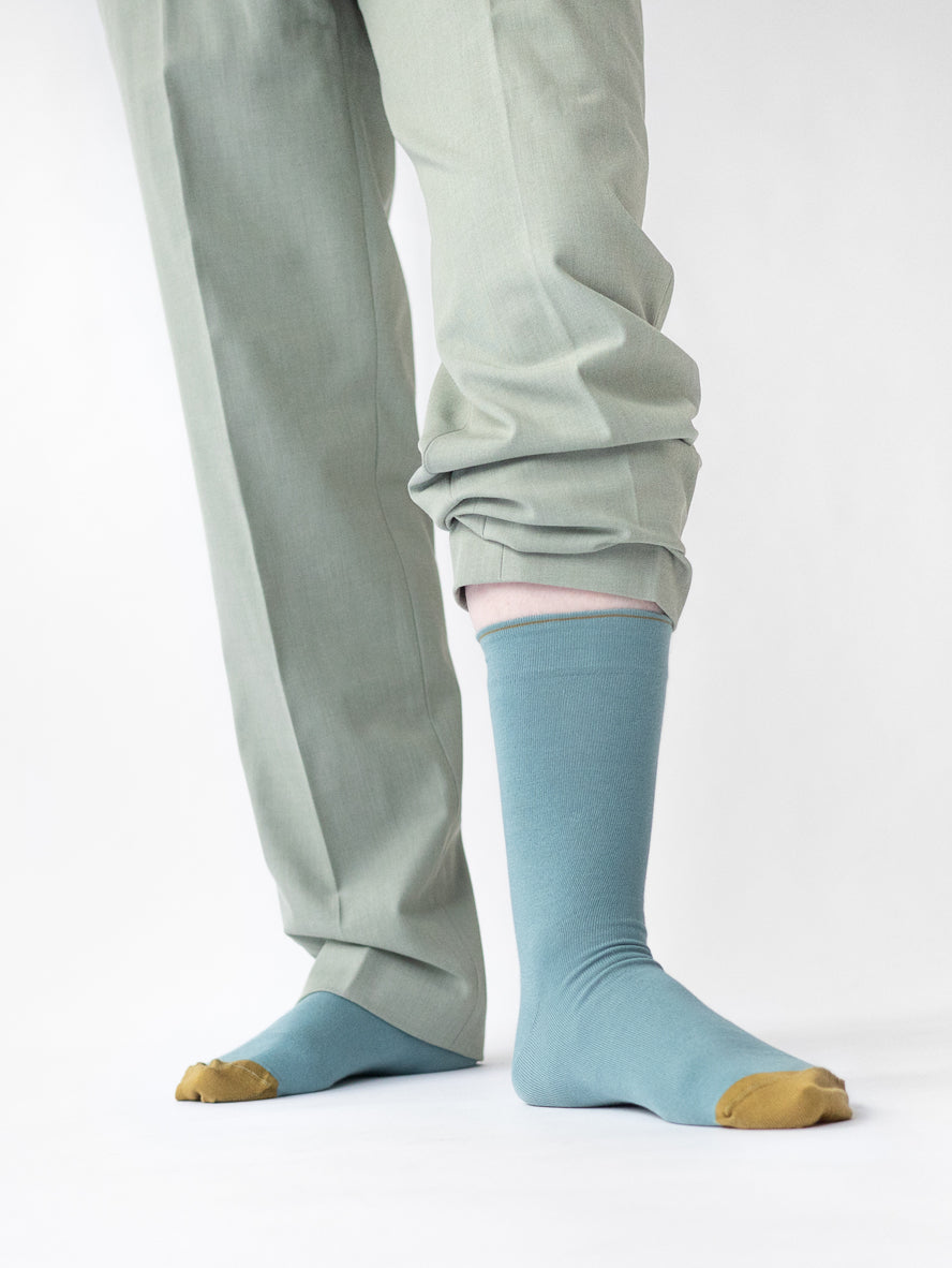 UN212 blue green socks - Roztayger