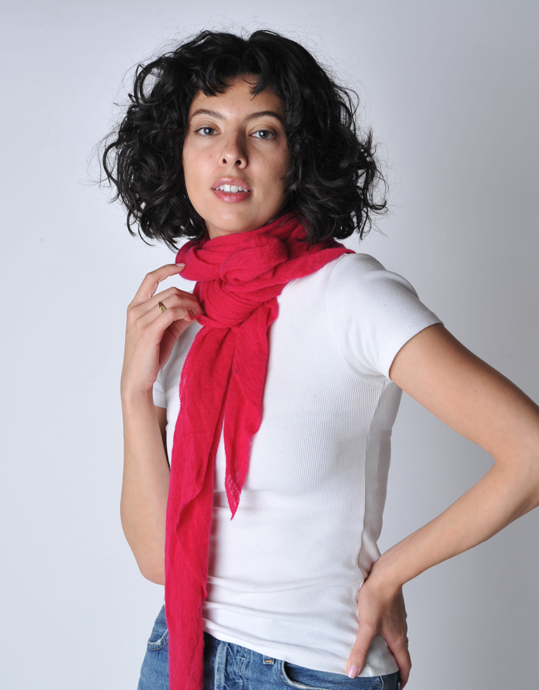 Ruby Red Diamond Scarf - Roztayger