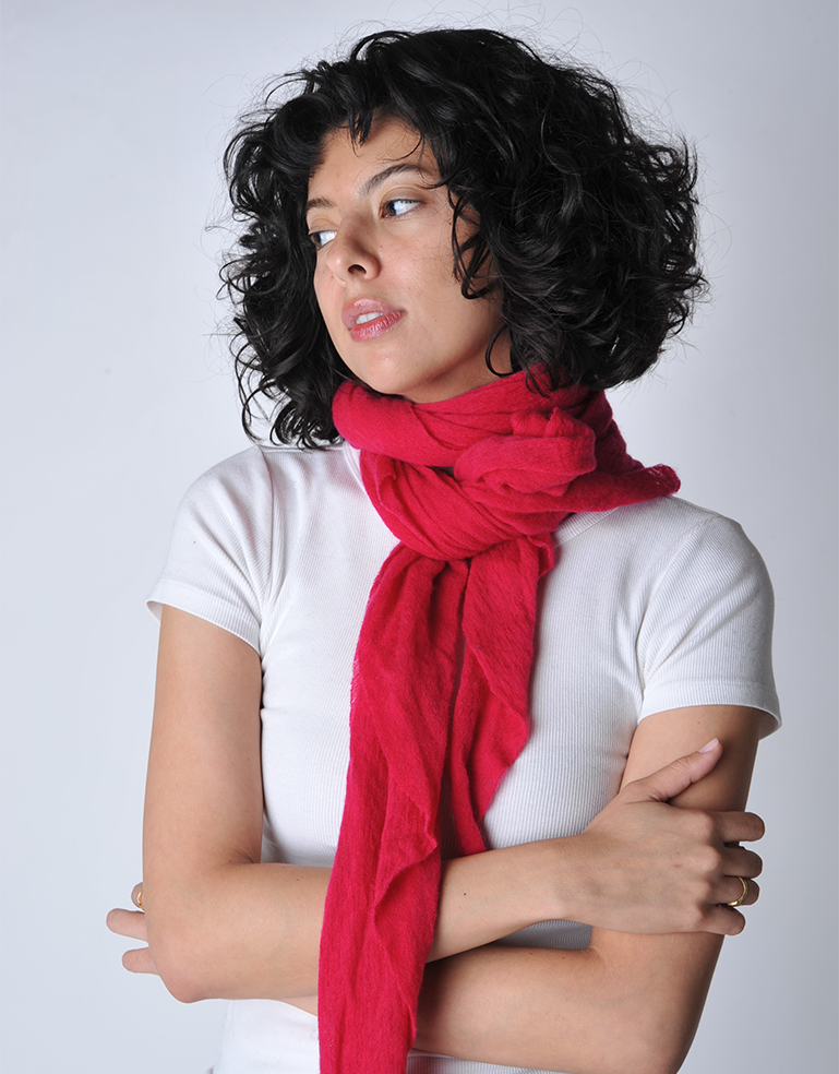 Ruby Red Diamond Scarf - Roztayger
