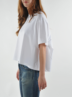 White Cotton Jemma Shirt - Roztayger