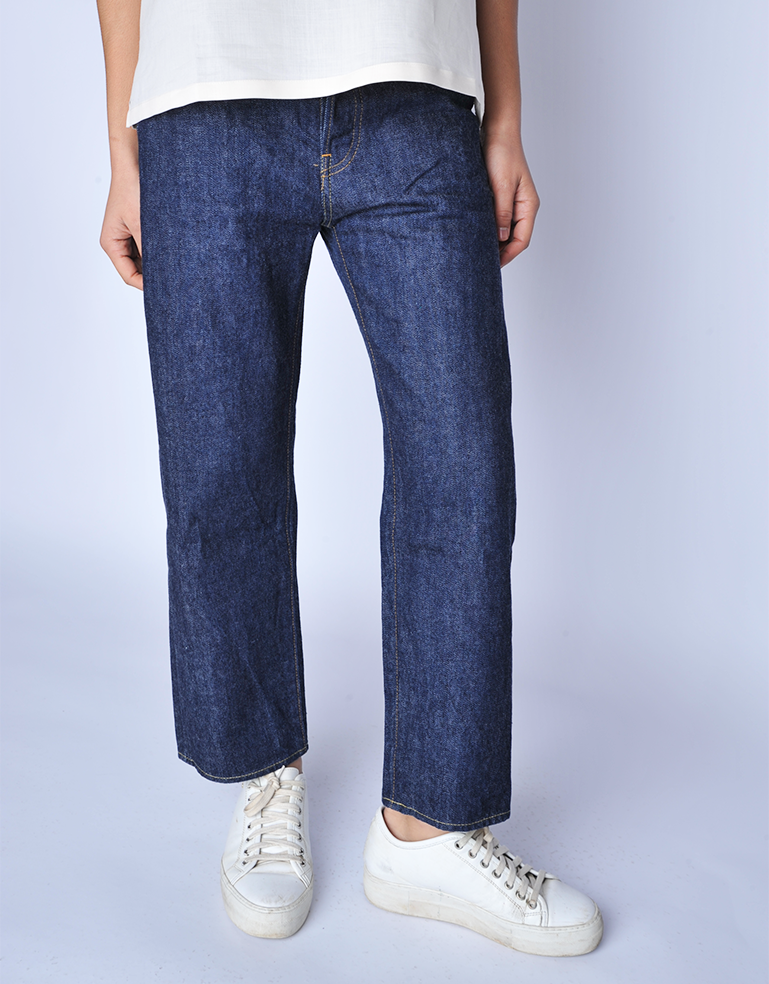 Rinse WIde Tapered Cut Jeans - Roztayger