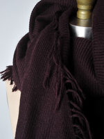 Burgundy Camille Scarf