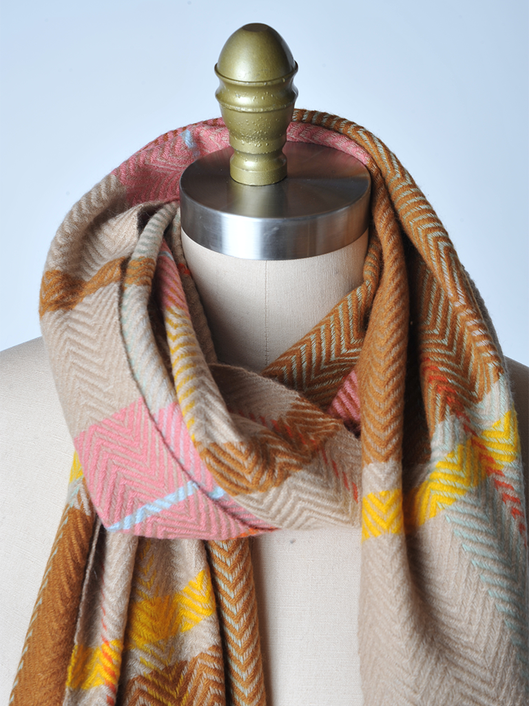 Canelle Plaid Chloe Scarf