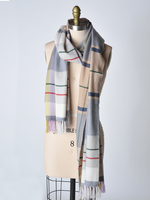 Neige Plaid Chloe Scarf