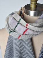 Neige Plaid Chloe Scarf