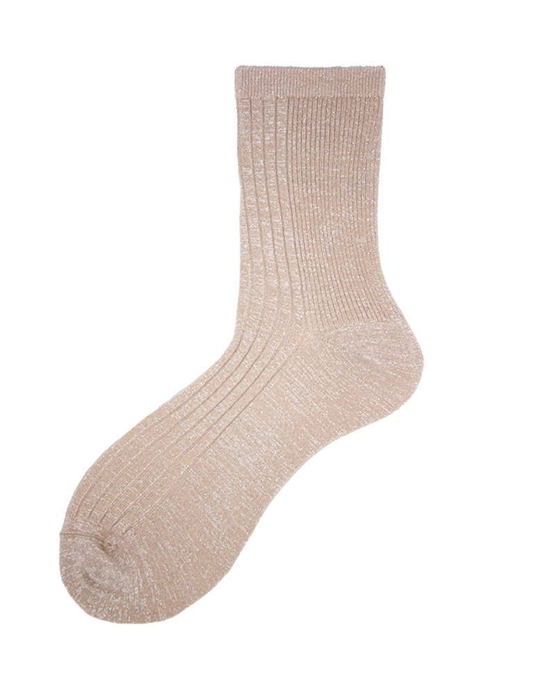 Rose Gold Sparkle Socks - Roztayger