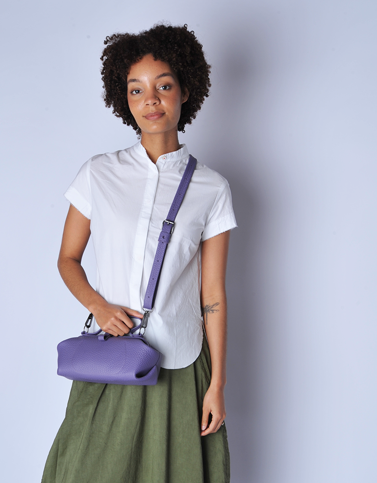 Violet Bow Bag - Roztayger