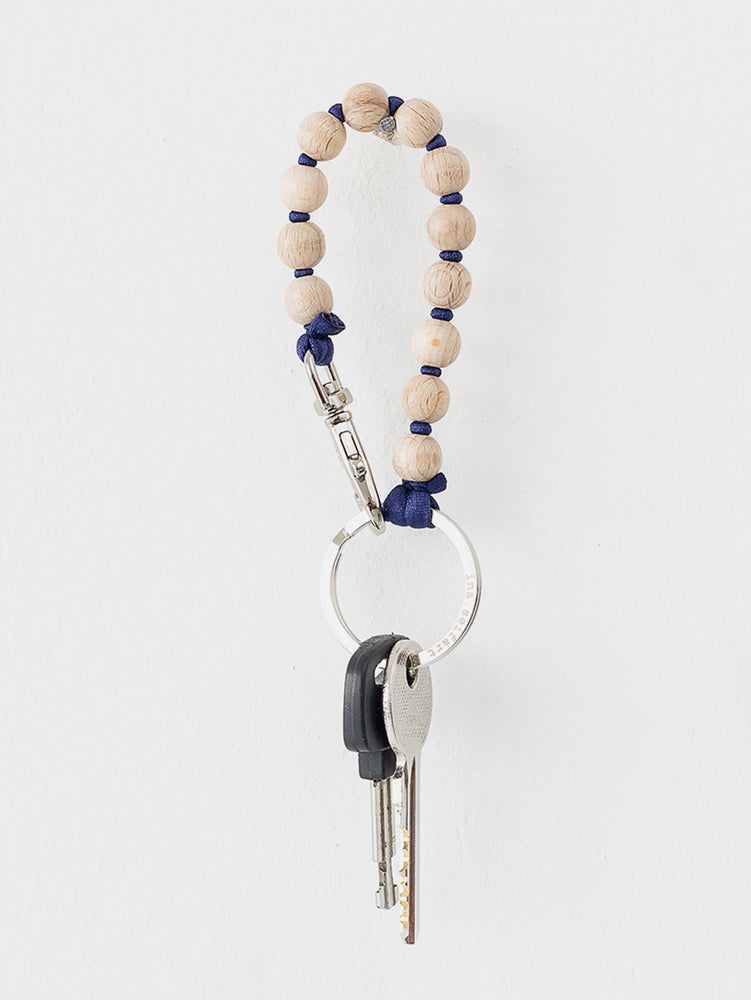 
                  
                    Natural and dark blue Short Perlen Keychain - Roztayger
                  
                