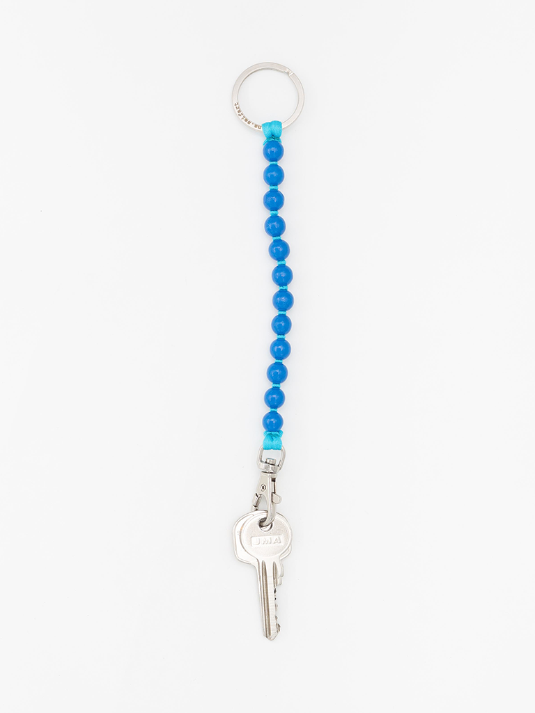 Turquoise Blue Short Perlen Keychain